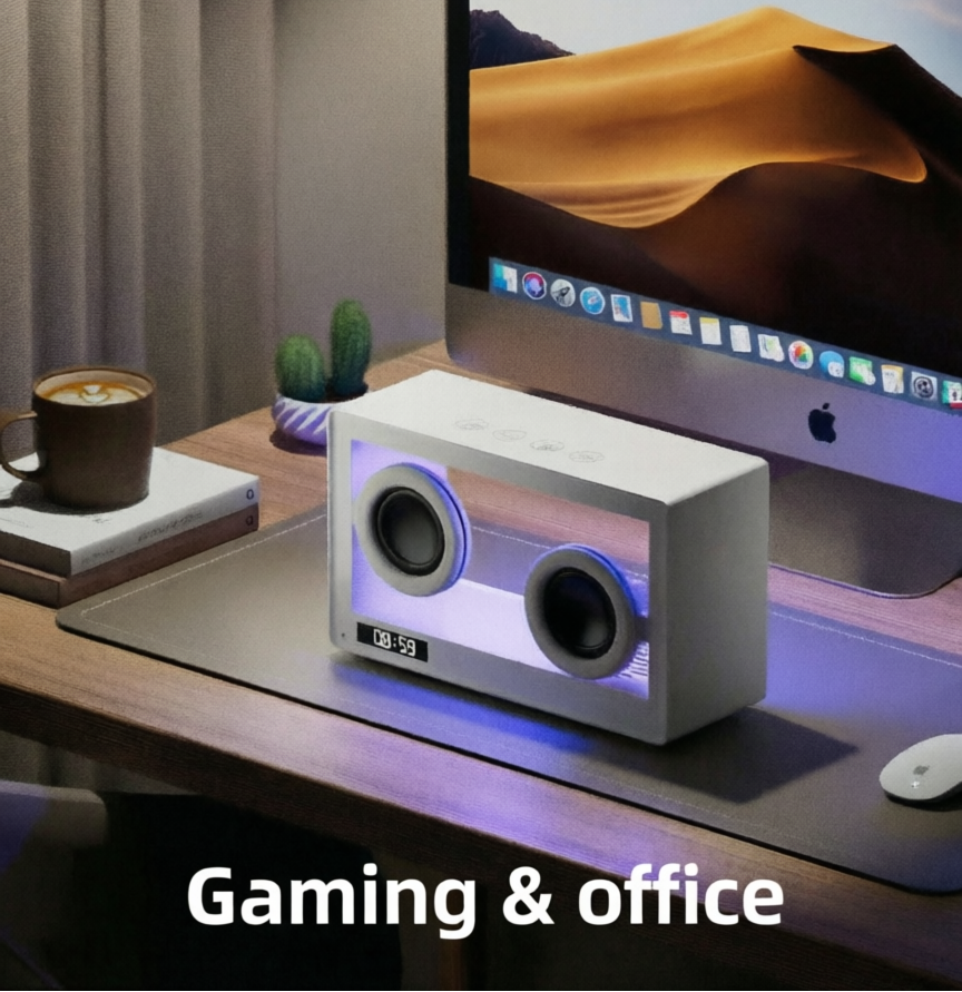 ECHO FRAME – Transparent RGB Bluetooth Speaker