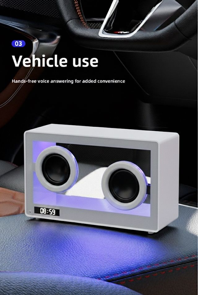 ECHO FRAME – Transparent RGB Bluetooth Speaker